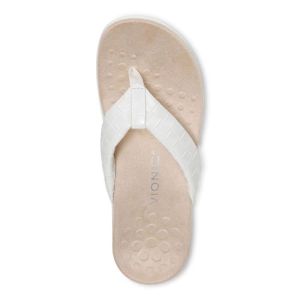 Vionic | Women's Layne Toe Post Sandal - Cream