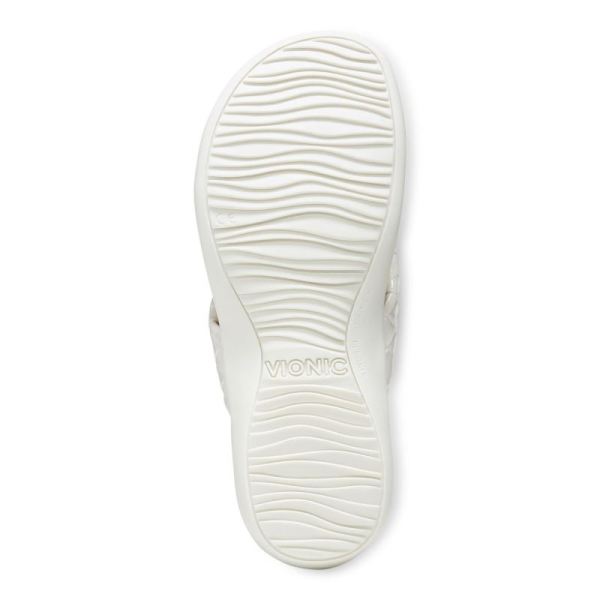 Vionic | Women's Layne Toe Post Sandal - Cream