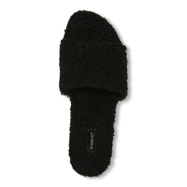 Vionic | Women's Demi Shearling Slide - Black