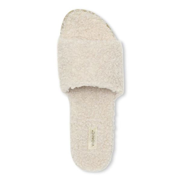 Vionic | Women's Demi Shearling Slide - Natural