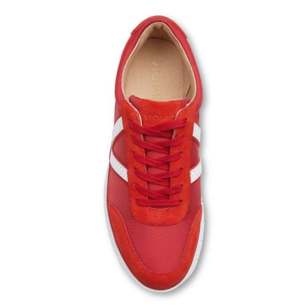 Vionic | Men's Ansel Sneaker - Cherry