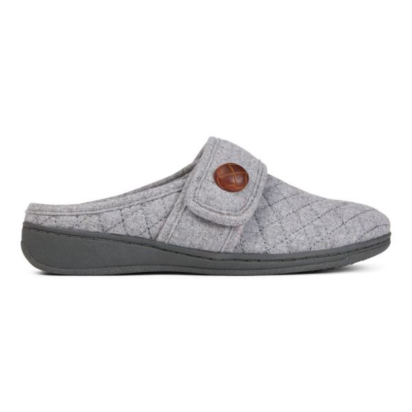 Vionic | Women's Carlin Slipper - Light Grey