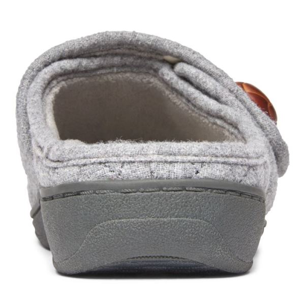 Vionic | Women's Carlin Slipper - Light Grey