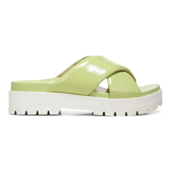 Vionic | Women's Vesta Flatform Lug Sandal - Pale Lime