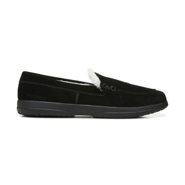 Vionic | Women's Lynez Slipper - Black Suede