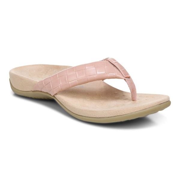 Vionic | Women's Layne Toe Post Sandal - Peach
