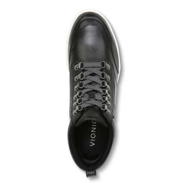 Vionic | Women's Jordy High Top - Black Leather