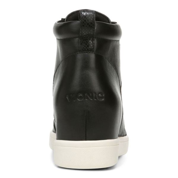 Vionic | Women's Jordy High Top - Black Leather