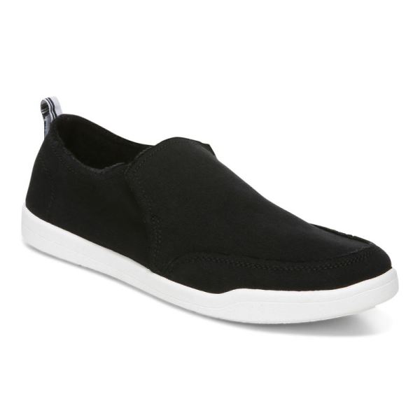 Vionic | Women's Malibu Slip On - Black Canvas