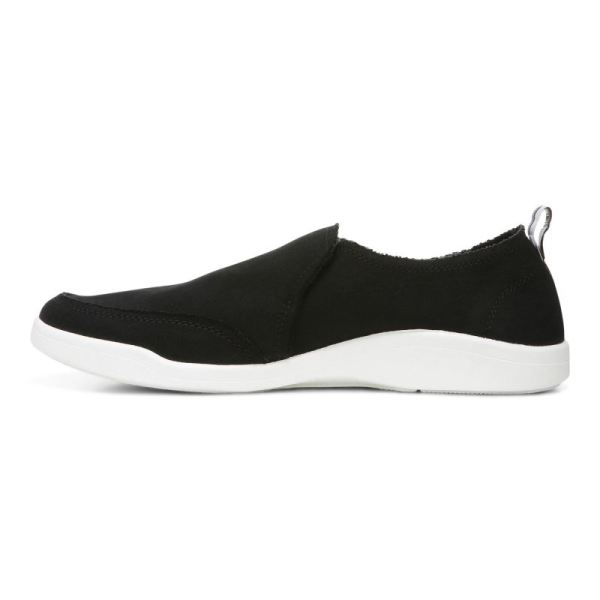 Vionic | Women's Malibu Slip On - Black Canvas