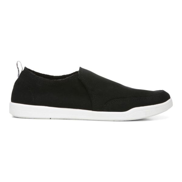 Vionic | Women's Malibu Slip On - Black Canvas