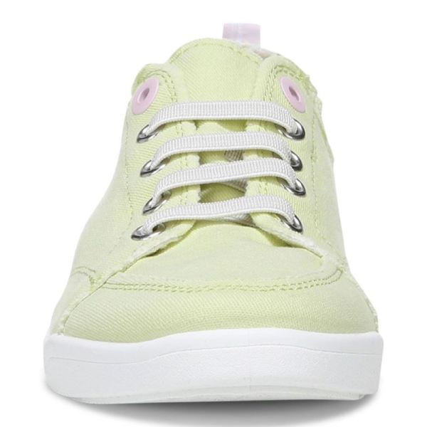 Vionic | Women's Pismo Casual Sneaker - Pale Lime Canvas