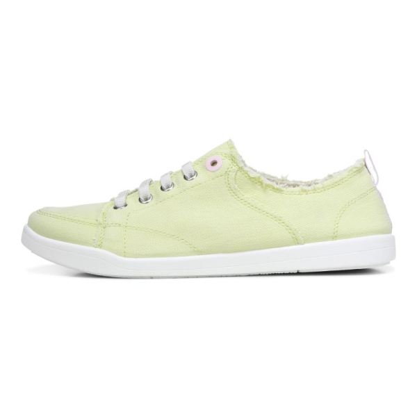 Vionic | Women's Pismo Casual Sneaker - Pale Lime Canvas