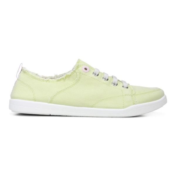 Vionic | Women's Pismo Casual Sneaker - Pale Lime Canvas