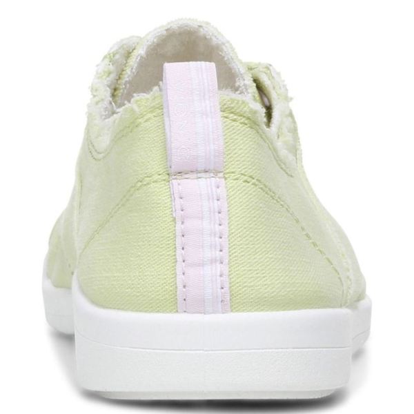 Vionic | Women's Pismo Casual Sneaker - Pale Lime Canvas