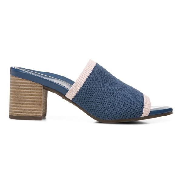 Vionic | Women's Fleur Heeled Sandal - Dark Blue