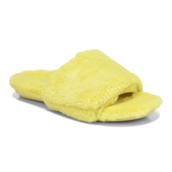 Vionic | Women's Dream Plush Slipper - Canary Plush