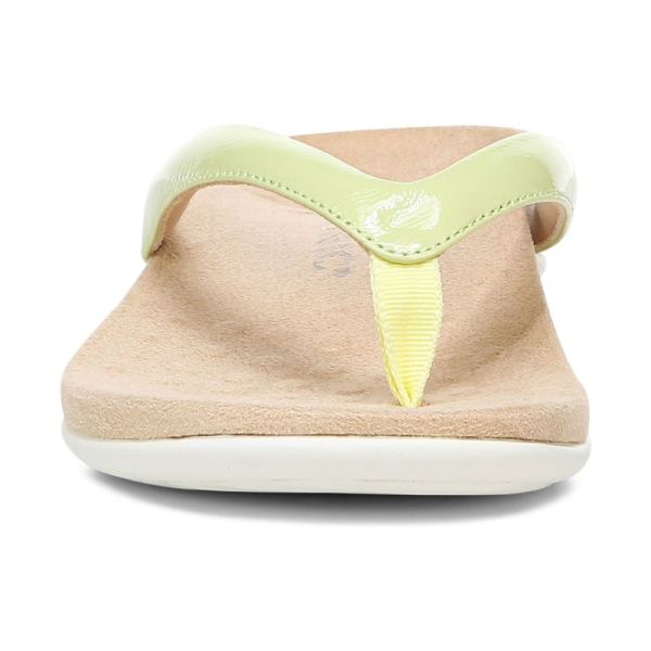 Vionic | Women's Dillon Toe Post Sandal - Pale Lime