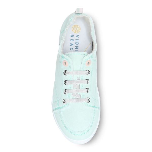 Vionic | Women's Pismo Casual Sneaker - Seafoam Canvas