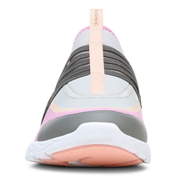 Vionic | Women's Vayda Slip On Sneaker - Grey Pink