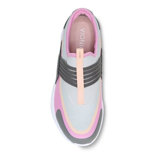 Vionic | Women's Vayda Slip On Sneaker - Grey Pink