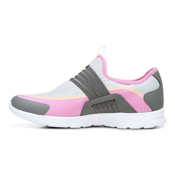 Vionic | Women's Vayda Slip On Sneaker - Grey Pink