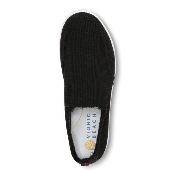 Vionic | Women's Malibu Slip On - Black Knit