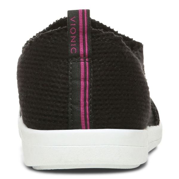 Vionic | Women's Malibu Slip On - Black Knit