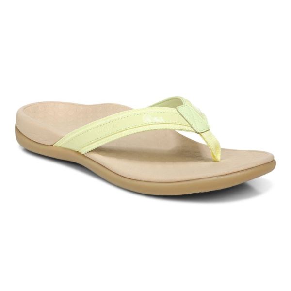 Vionic | Women's Tide II Toe Post Sandal - Pale Lime