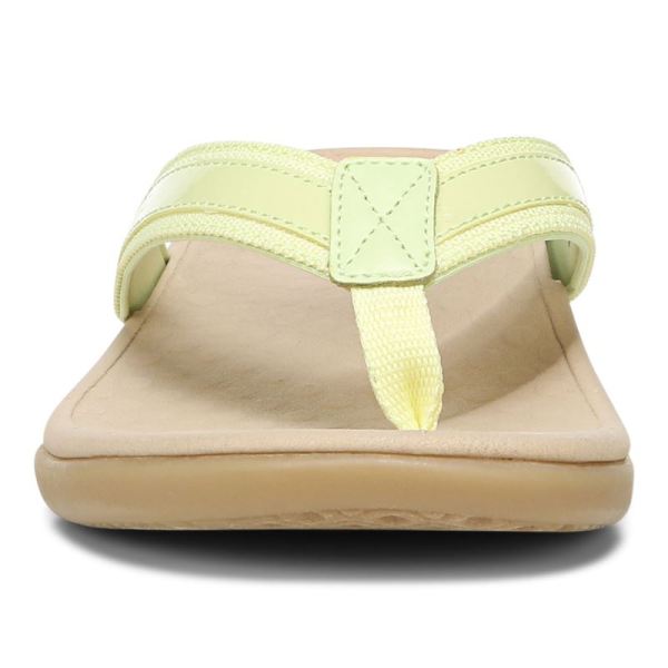 Vionic | Women's Tide II Toe Post Sandal - Pale Lime