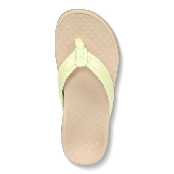 Vionic | Women's Tide II Toe Post Sandal - Pale Lime