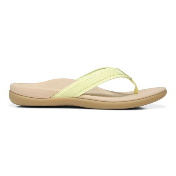 Vionic | Women's Tide II Toe Post Sandal - Pale Lime