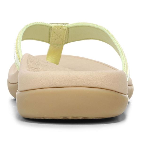 Vionic | Women's Tide II Toe Post Sandal - Pale Lime