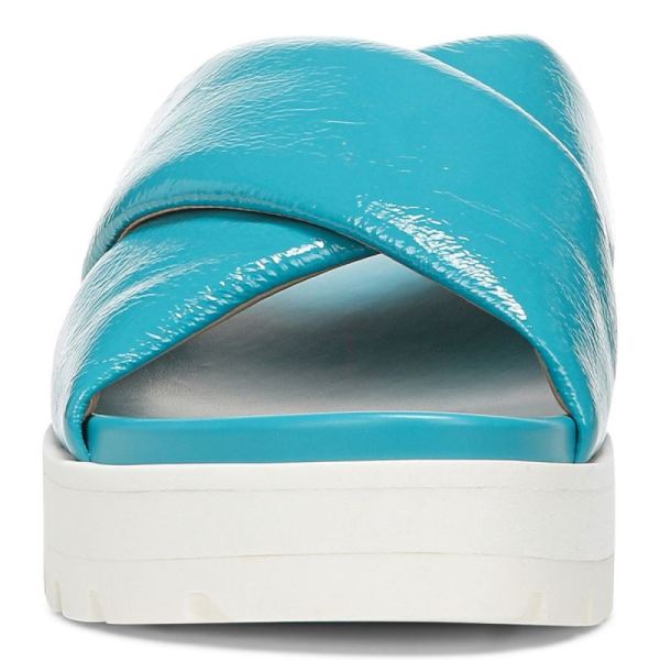 Vionic | Women's Vesta Flatform Lug Sandal - Lake Blue