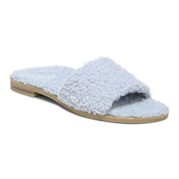 Vionic | Women's Demi Shearling Slide - Arctic Ice