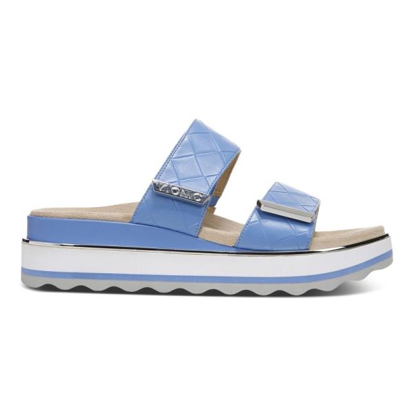 Vionic | Women's Brandie Woven Strap Sandal - Azure Woven