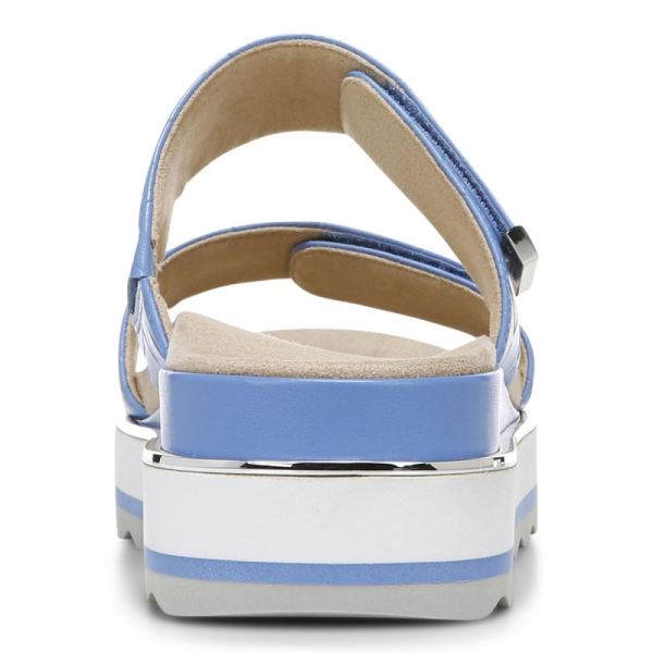 Vionic | Women's Brandie Woven Strap Sandal - Azure Woven