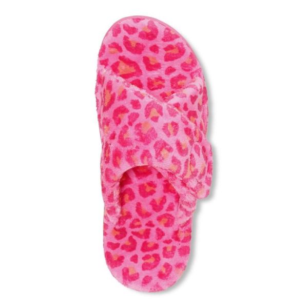 Vionic | Women's Relax Slippers - Bubblegum Leopard