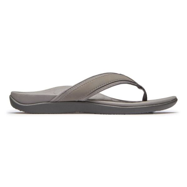 Vionic | Men's Tide Toe Post Sandal - Charcoal