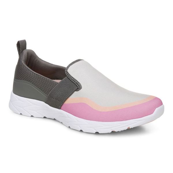 Vionic | Women's Nalia Slip on Sneaker - Grey Pink