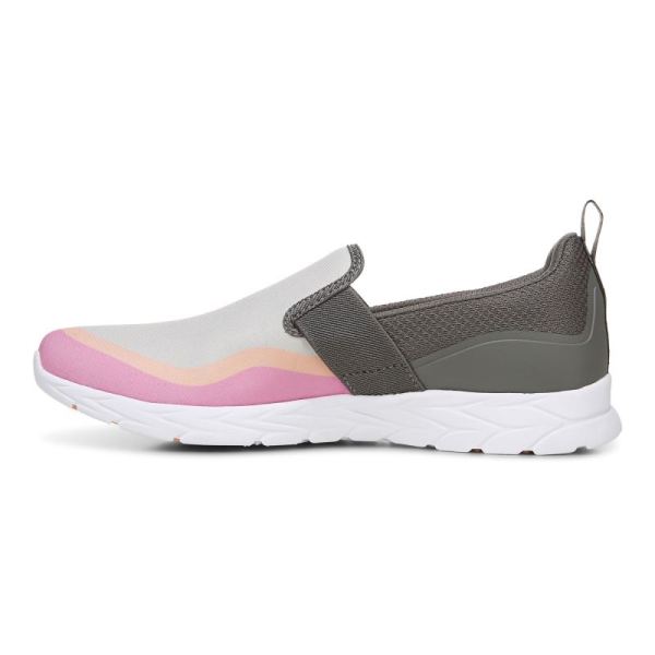 Vionic | Women's Nalia Slip on Sneaker - Grey Pink