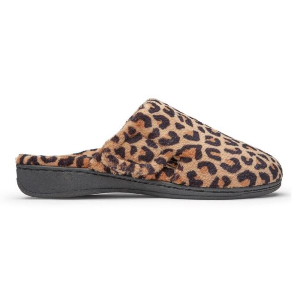 Vionic | Women's Gemma Mule Slippers - Natural Leopard