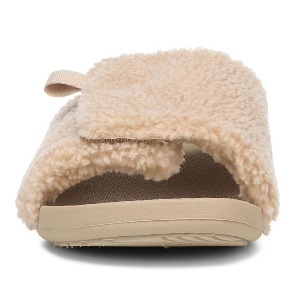 Vionic | Women's Keira Slide Sandal - Ginger Shearling