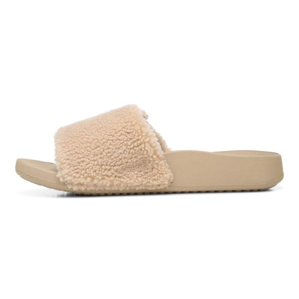 Vionic | Women's Keira Slide Sandal - Ginger Shearling