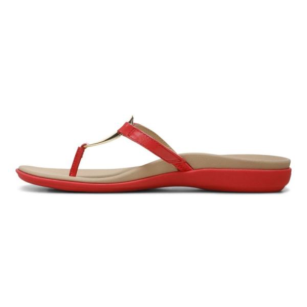 Vionic | Women's Raysa Toe Post Sandal - Poppy