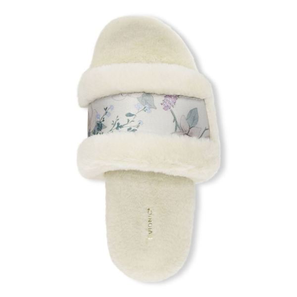 Vionic | Women's Erma Slipper - Cream Botanical