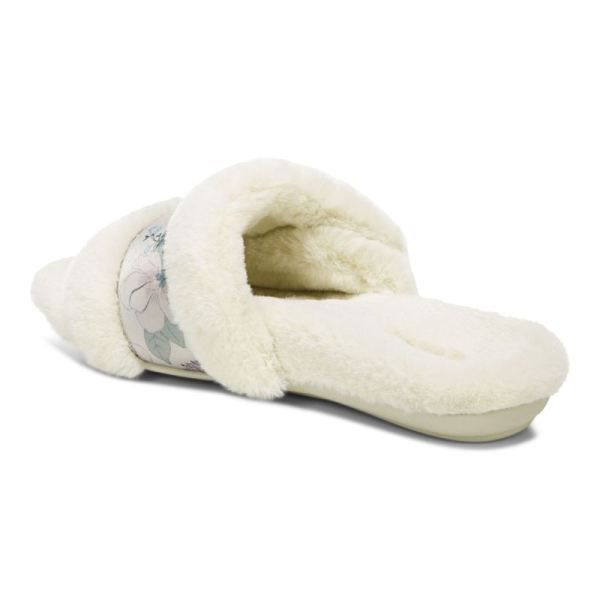 Vionic | Women's Erma Slipper - Cream Botanical