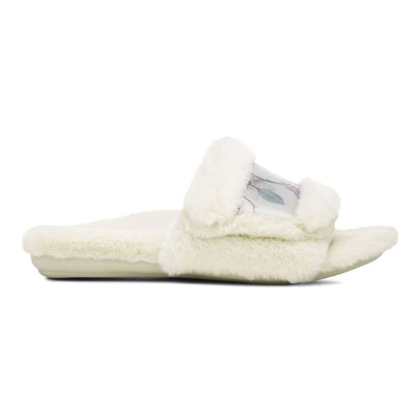 Vionic | Women's Erma Slipper - Cream Botanical