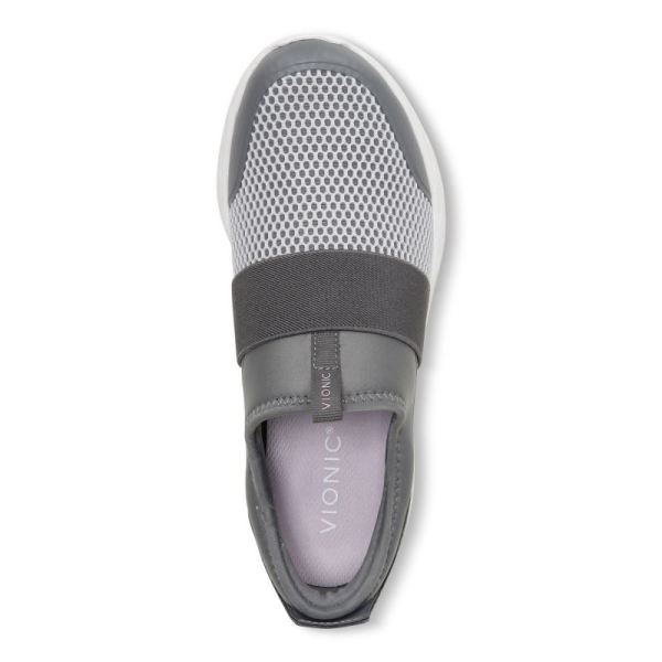 Vionic | Women's Camrie Slip on Sneaker - Charcoal