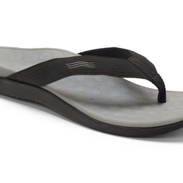 Vionic | Women's Wave Toe Post Sandal - Black